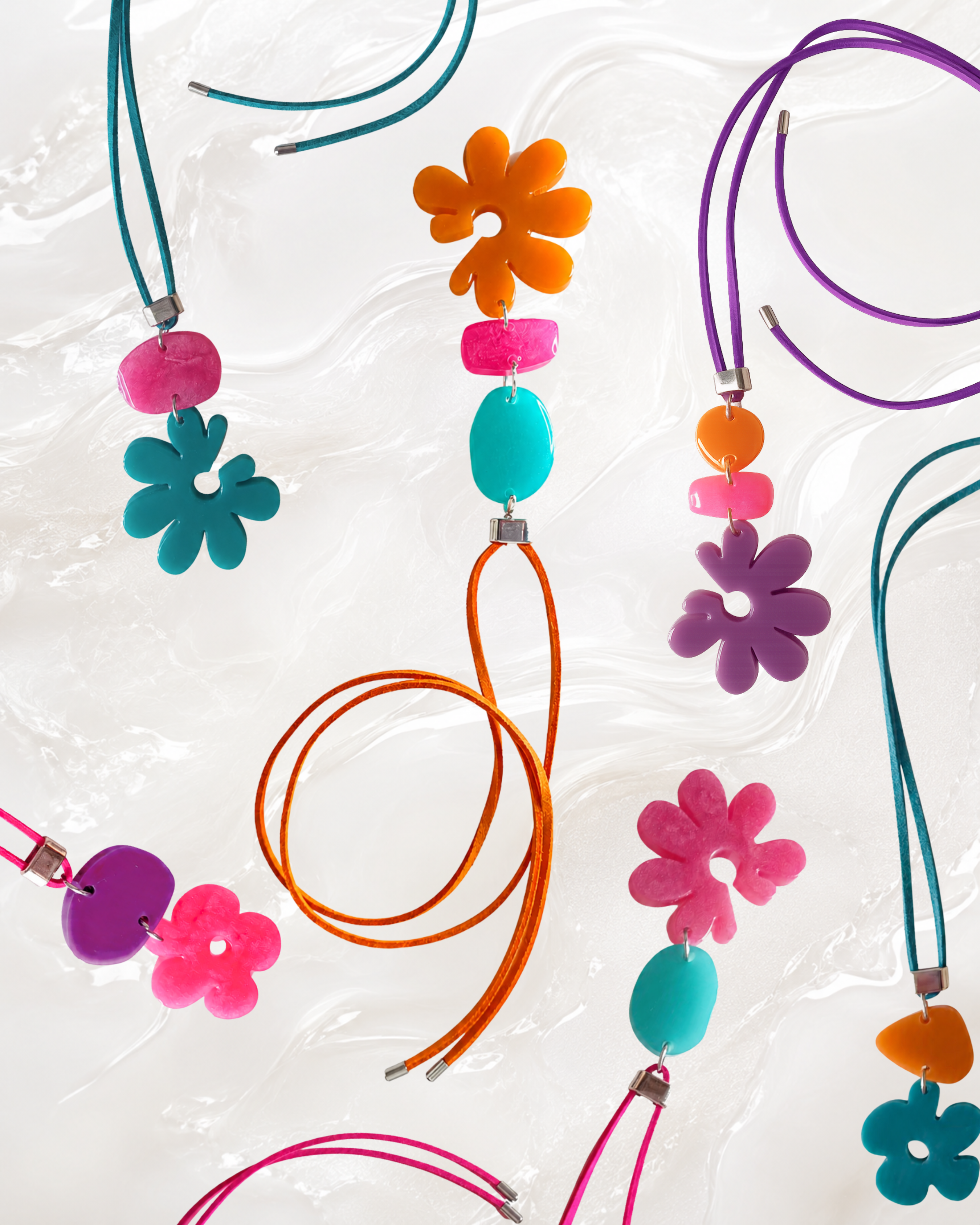 COLLARES DE FLORES NALMA